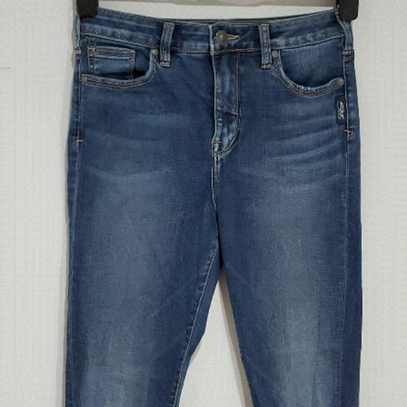 SILVER Robson 27x27 high rise skinny jeans - Picture 1 of 8